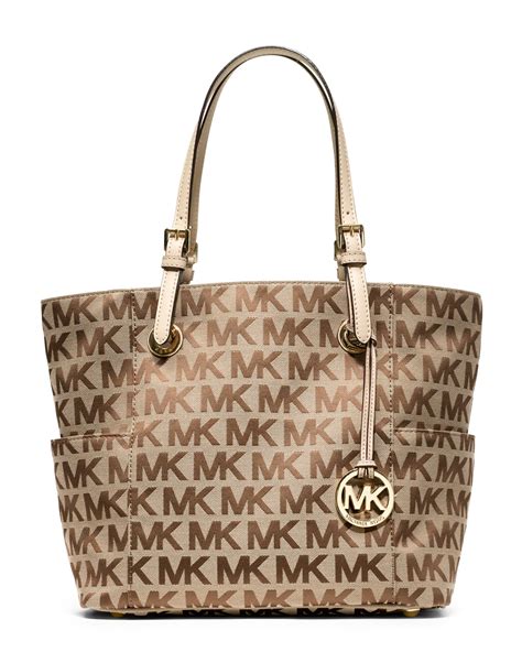 michael kors purse with signature|michael kors signature logo handbags.